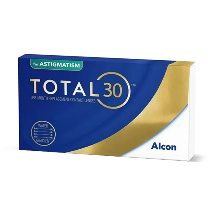 Контактные линзы TOTAL30 for ASTIGMATISM (3 шт)